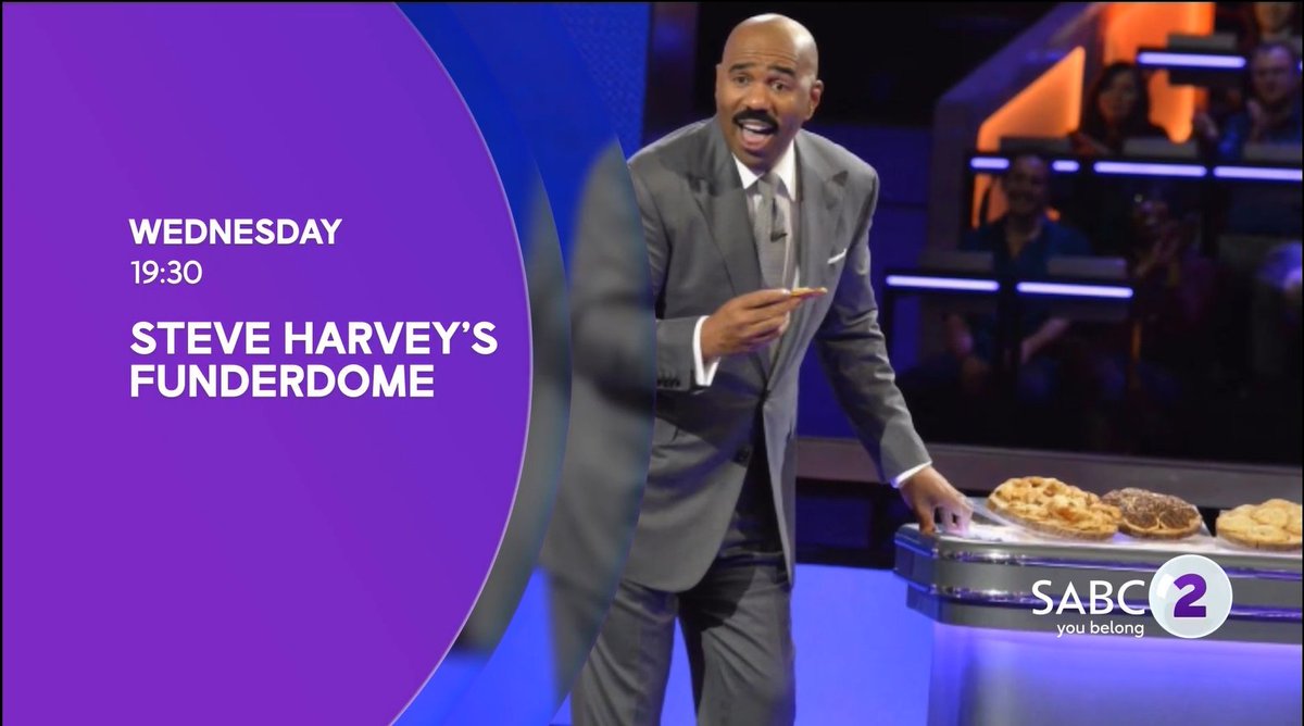 SABC_2's tweet photo. #Funderdome| Don't miss Steve Harvey's Funderdome for exciting pitches, surprising twists, and life-changing.
Tune in Today at 19h00 or Stream on https://t.co/DlzZej0wEW #YouBelongOnSABC2 https://t.co/uzqM7TNjAZ
