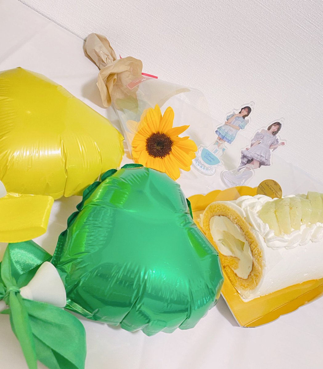 a_nn7_k's tweet photo. 💛♩*。♫.°♪*。♬꙳♩*。♫♩*。💚

　　　　Happy Birthday
　　　　Tomita Nanaka

💚♩*。♫.°♪*。♬꙳♩*。♫♩*。💛

#冨田菜々風生誕祭2025
#なんかちゃん25歳おめでとう https://t.co/BTTfvff2YV