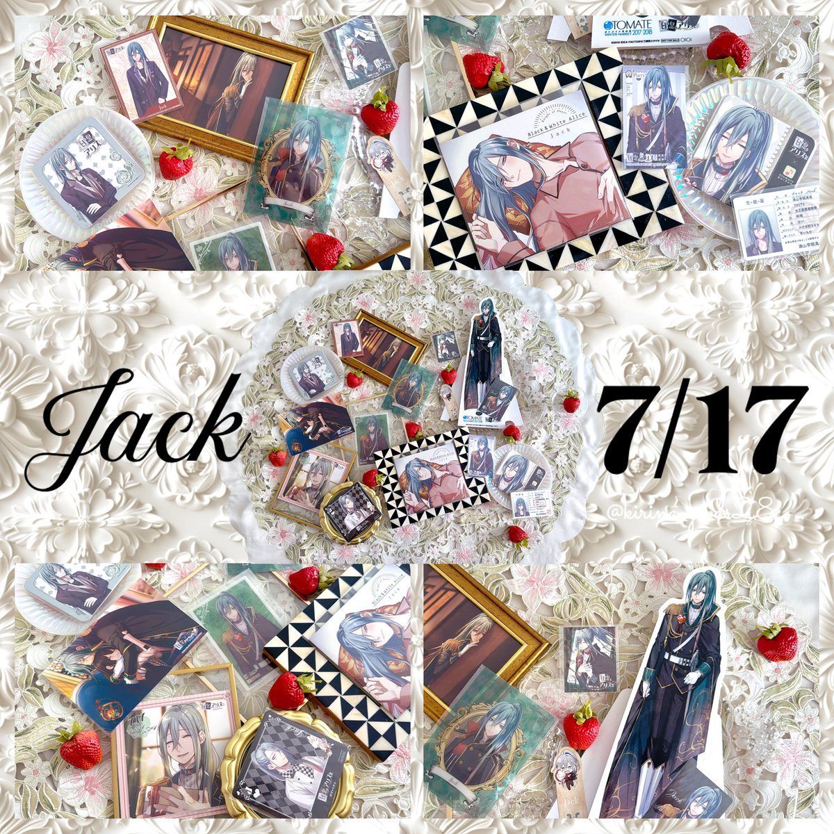 ◤￣￣￣￣￣￣￣￣￣￣￣￣◥
🖤 ⋰ 🤍 ⋱ 🖤 ⋰  🤍 ⋱ 🖤
   ♡HappyBirthday Jack♡

       🍓💚🍈⚔️🍈💚🍓

   ♡I will always love you♡
🖤 ⋰ 🤍 ⋱ 🖤 ⋰  🤍 ⋱ 🖤
◣＿＿＿＿＿＿＿＿＿＿＿＿◢

#ジャック生誕祭2025
#白と黒のアリス #ろろアリ