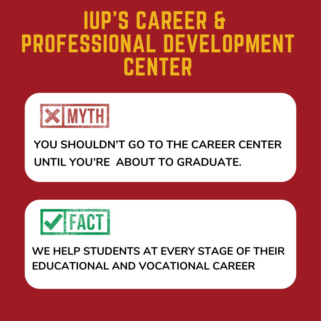 IUP Career and Professional Development Center tweet media