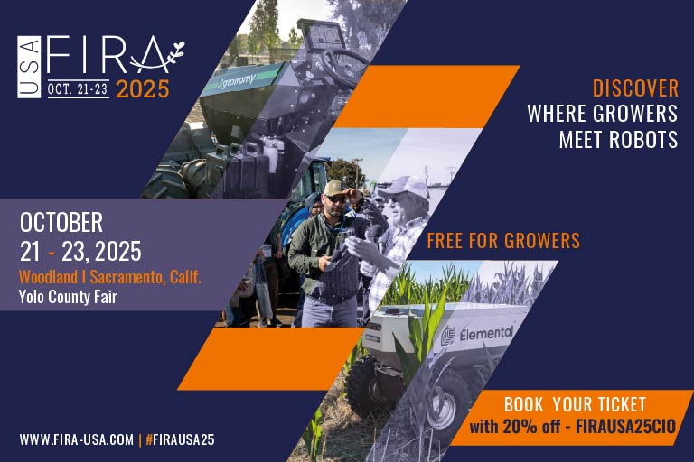 FIRA USA 2025: Bridging Innovation, Robotics, and Real-World Farming

Know more: ciocoverage.com/fira-usa-2025/

#ciocoverage #FIRAUSA2025 #AgTech #AgRobotics #SmartFarming #AutonomousFarming #PrecisionAgriculture #SustainableFarming #AgriTech #FutureOfFarming #AgricultureTechnology