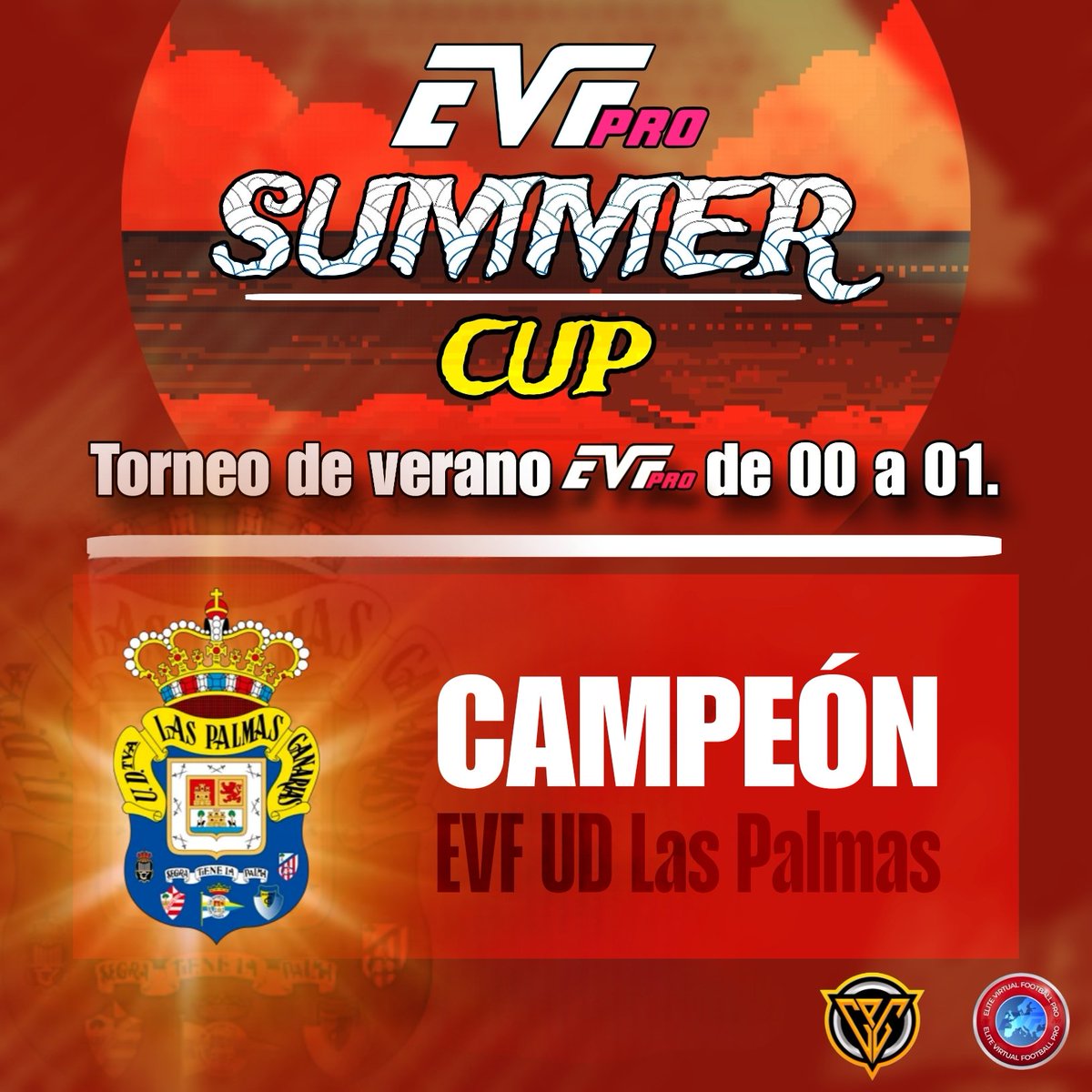 Elite Virtual Football (@official_evf) on Twitter photo Ya tenemos al Campeón de la EVF PRO SUMMER CUP @Official_EVF de 00 a 01.🌞⛱️
Felicidades EVF UD Las Palmas🇮🇨 <a href="/EVFLasPalmas/">Las Palmas</a> . Ya tenemos al Campeón de la EVF PRO SUMMER CUP @Official_EVF de 00 a 01.🌞⛱️
Felicidades EVF UD Las Palmas🇮🇨 <a href="/EVFLasPalmas/">Las Palmas</a> .