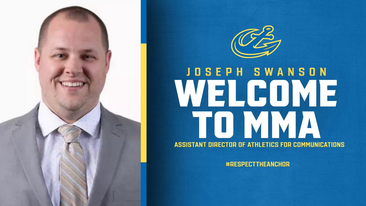 Maine Maritime Academy has named Joseph Swanson as the new Assistant Athletic Director for Communications. With over a decade of experience across all three NCAA divisions, Joe brings energy, expertise, and a passion for telling the stories of student-athletes. ⚓️