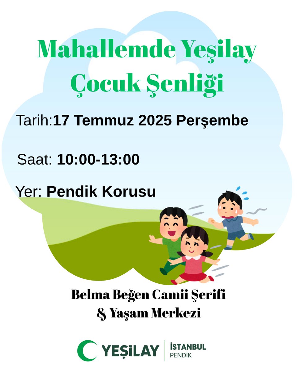 Yeşilay Pendik Şubesi (@pendikyesilay) on Twitter photo Mahallemde Yeşilay Çocuk Şenliği
<a href="/1920yesilay/">Yeşilay</a> <a href="/canel_erdal/">Erdal Canel</a> @MehmetAYDOGMUS <a href="/HolasogluAyfer/">@ayfer&yeşilay</a> <a href="/i_ozdemir1978/">İsmail ÖZDEMİR</a> <a href="/mtopal55/">MehmeTopal</a> <a href="/cihatturkmen34/">Cihat Türkmen</a> <a href="/mehmetDinc1920/">Mehmet Dinç</a> <a href="/Tqbylmz11/">Ⓜ️Ⓜ️Tuğba yılmaz</a> <a href="/suna_ustuner/">Suna Üstüner</a> <a href="/myildiz007/">Mehmet Yıldız</a> Mahallemde Yeşilay Çocuk Şenliği
<a href="/1920yesilay/">Yeşilay</a> <a href="/canel_erdal/">Erdal Canel</a> @MehmetAYDOGMUS <a href="/HolasogluAyfer/">@ayfer&yeşilay</a> <a href="/i_ozdemir1978/">İsmail ÖZDEMİR</a> <a href="/mtopal55/">MehmeTopal</a> <a href="/cihatturkmen34/">Cihat Türkmen</a> <a href="/mehmetDinc1920/">Mehmet Dinç</a> <a href="/Tqbylmz11/">Ⓜ️Ⓜ️Tuğba yılmaz</a> <a href="/suna_ustuner/">Suna Üstüner</a> <a href="/myildiz007/">Mehmet Yıldız</a>