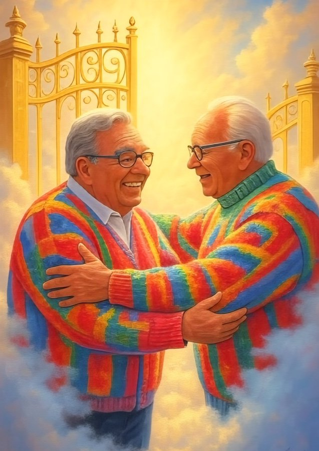 HwsEleutheroi's tweet image. Hahahahaha. Yes, well, of course!
(BTW---we Christians rejoice in the hope of eternal life. This is not demeaning the sacred. It is rejoicing in the fact that to be absent from the body is to be at home with the Lord).