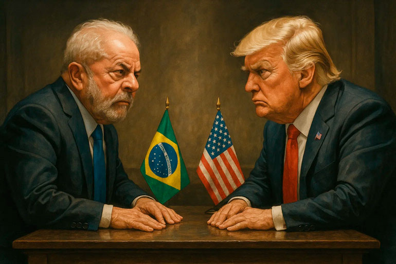 Por que é melhor negociar com Trump em vez de bater na mesa
A aposta na retaliação e no confronto só agrava a situação - leiamaisba.com.br/2025/07/16/por…