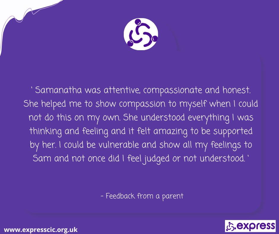 expresscic's tweet image. If you’re wondering if the @expresscic Counselling Service is for you, take a look at the feedback
More information expresscic.org.uk/_files/ugd/2a5…
Meet the Team expresscic.org.uk/counselling-te…
Contact counselling@expresscic.org.uk