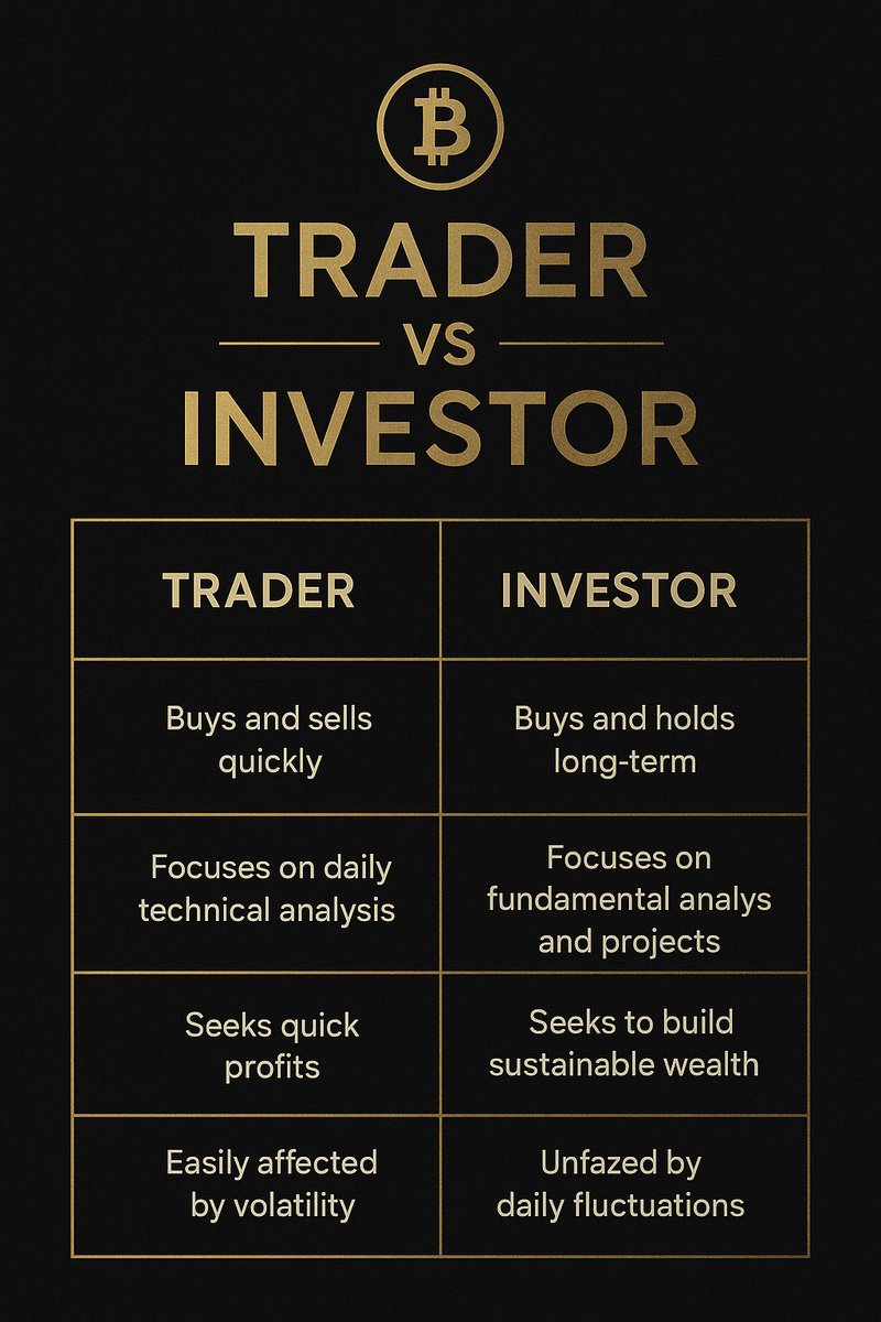 🚀💰  #BTC #ETH #Crypto 
“If you got into crypto just to make quick money, know that you’ll leave just as quickly.
Crypto isn’t just speculation – it’s a financial revolution waiting for those who truly understand it.
– Are you a trader or an investor? Share your thoughts 👇”