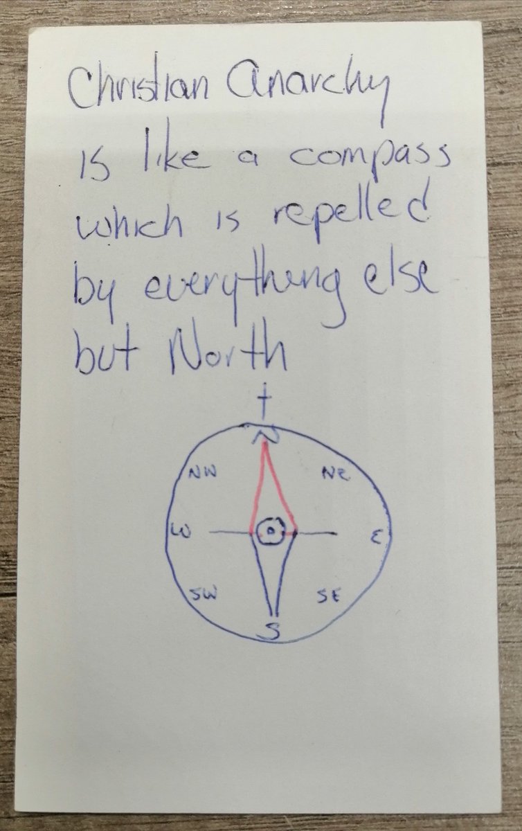 Found inside a book about Pacifism  #christiananarchism