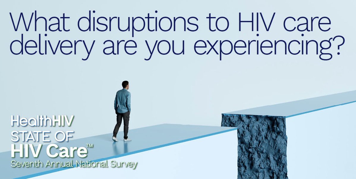 The State of HIV Care™ Survey captures and assesses concerns about current and potential disruptions to #HIV care delivery from ongoing policy changes to identify existing and emerging gaps in HIV prevention, treatment and service.

Take the survey here: tinyurl.com/3x8ysbej.