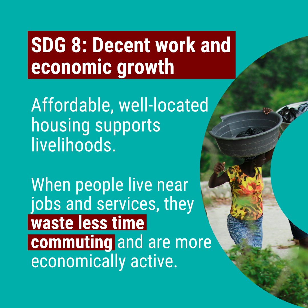 UNHABITAT's tweet image. 🏘️ Achieving the #SDGs begins with housing.
At #HLPF, UN-Habitat is underscoring the central role of adequate housing in advancing health, gender equality, decent work, and partnerships.
Progress depends on getting housing right.
🔗 loom.ly/eLsr85A