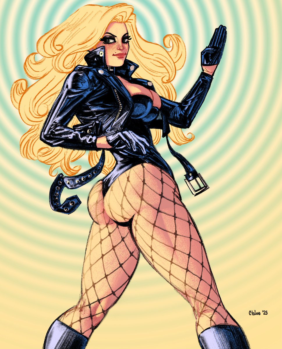 Chloe_in_pink's tweet photo. Black Canary, baby, yeah!!! https://t.co/vwAHVCXeJL