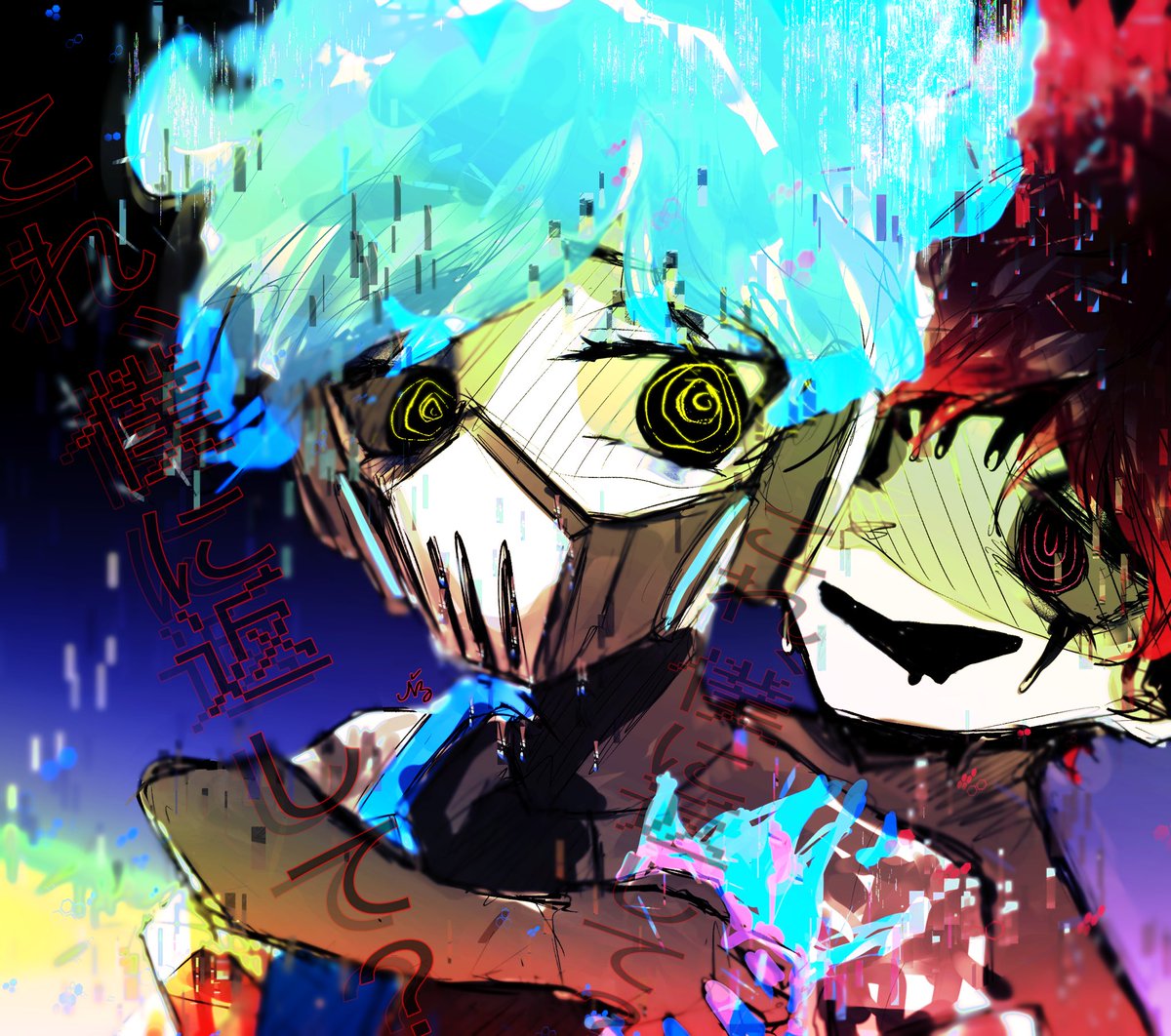 MV【ggwp】オﾙﾄの影ぽいやつ描いてた(再掲)
 #twstファンアート