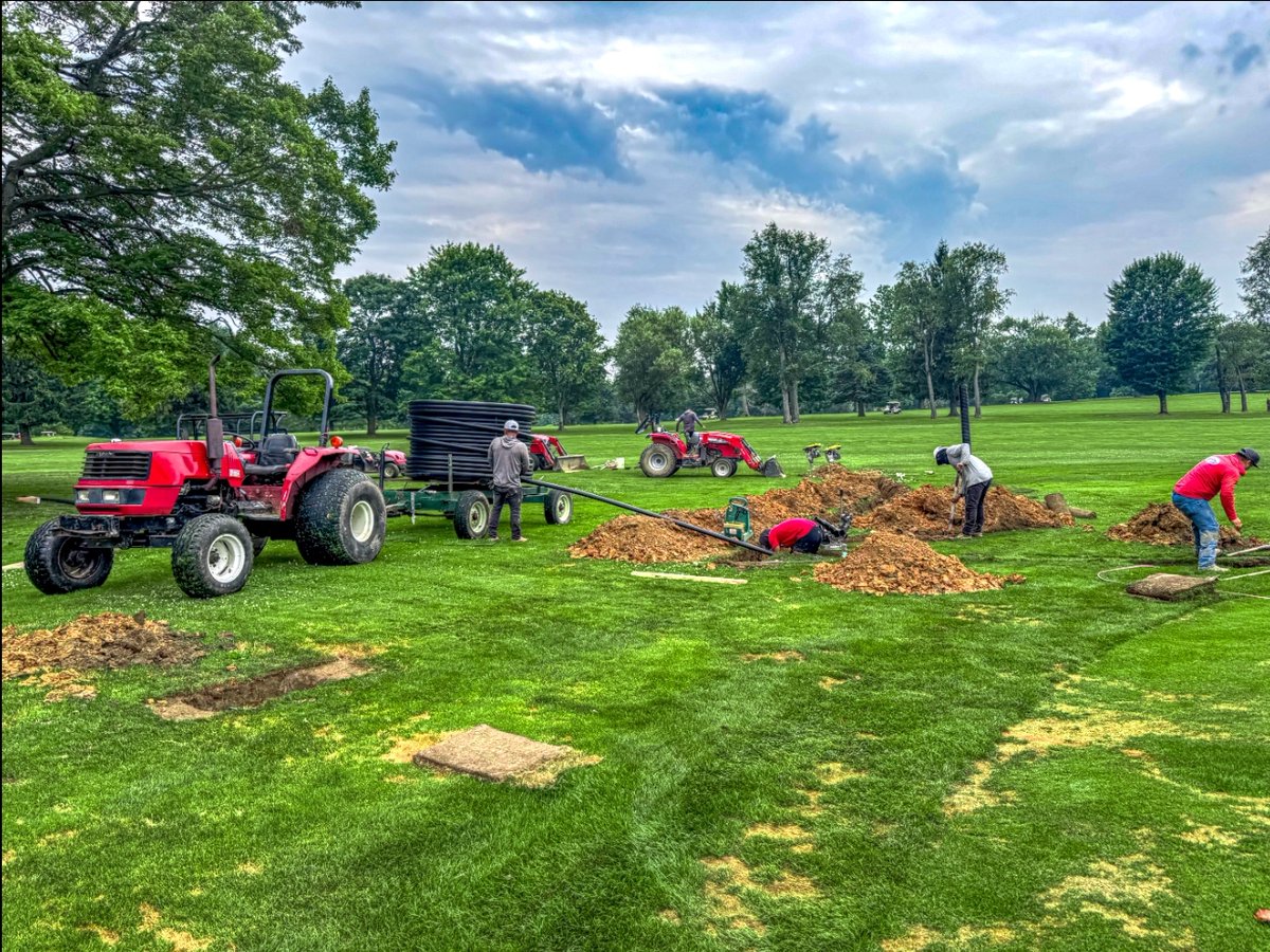 First nine holes of irrigation are in the ground at Black Hawk. Now onto the next nine. Great job to Jovany‘s crew!

<a href="/ToroGolf/">Toro Golf</a> <a href="/Griff_Turf/">EH GRIFFITH, INC</a> <a href="/thorvath13/">Tony Horvath</a> <a href="/Bradhelcoski/">Brad Helcoski</a> <a href="/GCBAA/">GCBAA</a> <a href="/bigfo66/">John Fossum</a>
<a href="/ISCOIndustries/">ISCO Industries</a>  @bhgcpa