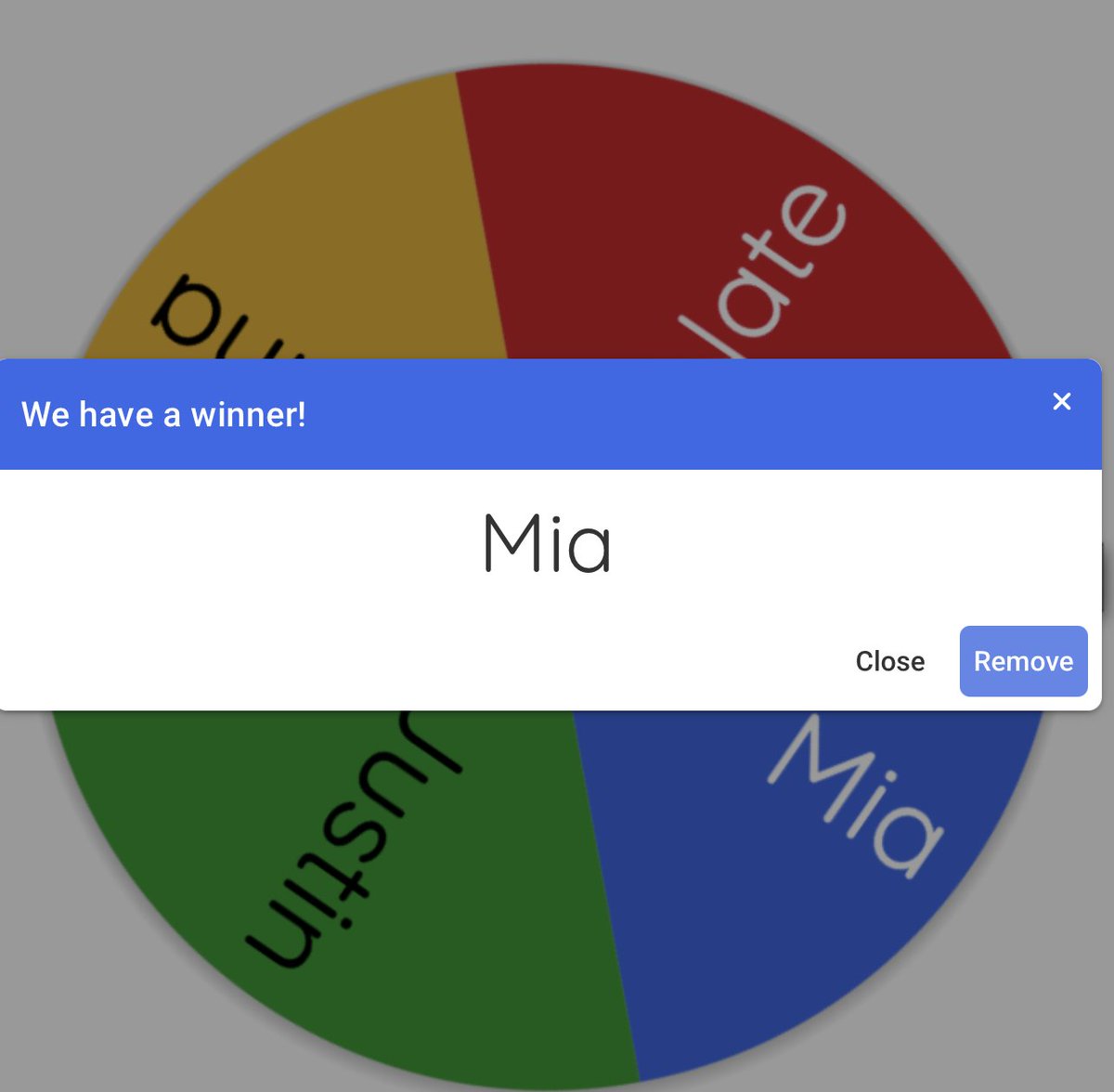 TriggerdBae's tweet photo. Spin the wheel blackmail style anyone? LOL https://t.co/oiRzp4Y5xr