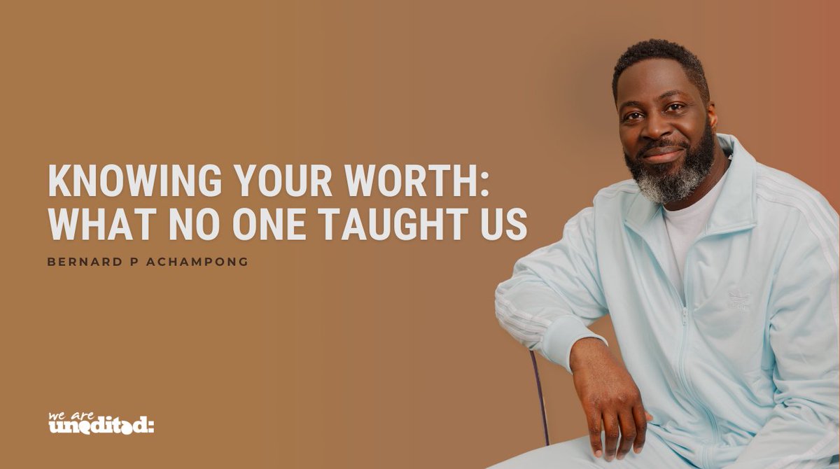 weareunedited's tweet photo. #ICYMI  I've posted our recent article about 'Knowing Your Worth: What No One Taught Us' here: https://t.co/7WzS341Emu https://t.co/pyHksNIYTu