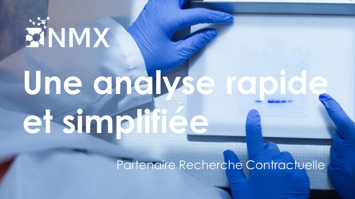 ✔ NMX - pour une analyse rapide et simplifiée.
💡 Notre équipe vous offre une expertise en FBLD - la découverte de médicaments basée sur les fragments - permettant une analyse rapide et simplifiée.
👉 Plus d'infos: linkedin.com/feed/update/ur…