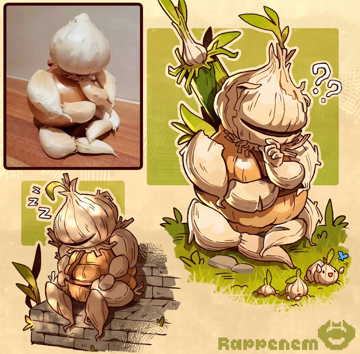 Garlic knight 🧄⚔️