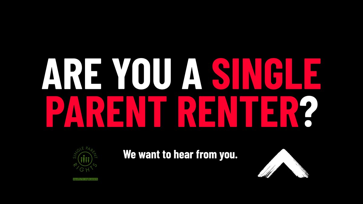 <a href="/SglParentRights/">Single Parent Rights</a> are running a survey to understand how single parents are treated in the private rental sector. All data will be anonymised and used to lobby policy makers for change.

Visit singleparentrights.org to take part.

#SingleParentVoices #RentingRights #shelter