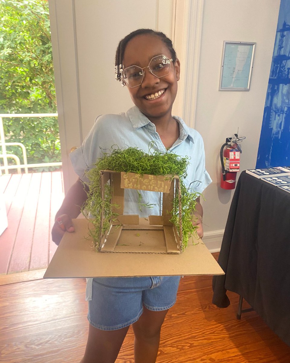 LatimerHouse's tweet image. At this month’s STEAM Saturday, we designed sustainable cardboard buildings! Participants also got to learn how architects today combine math and design to keep spaces cool. Thank you for joining us! Don’t miss our next workshop on August 9!
#LewisLatimerHouse #STEAMEducation