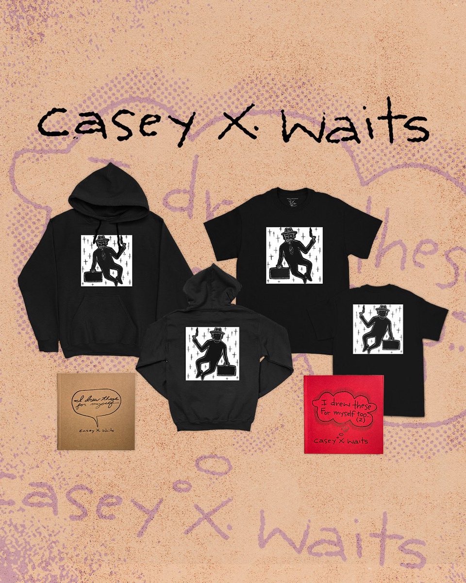 tomwaits's tweet image. Another reminder that I have books of drawings and writings available to you in limited quantities along with both a hoodie and t-shirt… stay tuned… stay thirsty, my friends… and good luck with all your endeavors, in this life and the next one… -Casey
officialtomwaits.store/collections/ca…