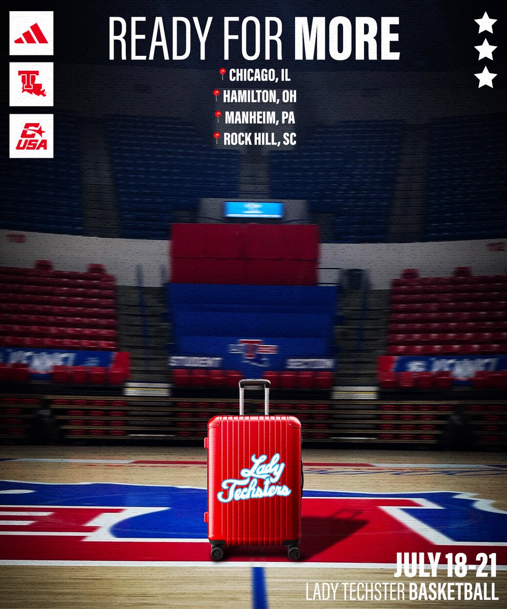 LATechWBB's tweet image. We will be watching

#BarkLouder #LoveAndServe 🩵❤️
