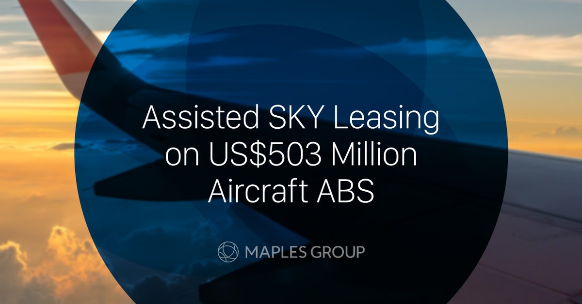Our multi-disciplinary global asset finance team advised SKY Leasing on their latest US$503 million ABS transaction. The notes will be used to purchase a portfolio of 19 aircraft from 10 operators located in 10 jurisdictions. For more, visit bit.ly/4kHRDp9.