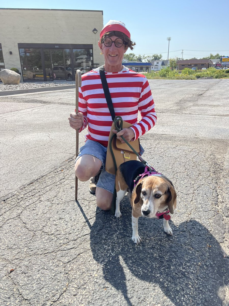 That time Ruthie found Waldo…
#WheresWaldo #beagle