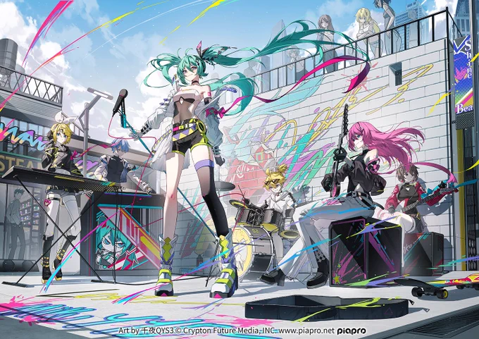 ⌯•ω<⌯ಣMIKU 千夜QYS3 - pixiv