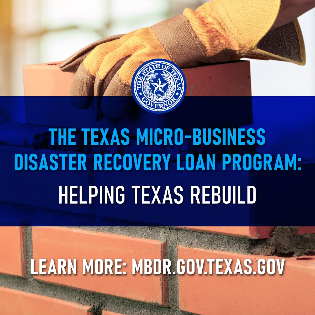 TexasEconDev's tweet image. Texas continues to focus on helping our communities and businesses recover. Governor Abbott announced $5 million in funding through the Texas Micro-Business Disaster Recovery Loan Program for CDFIs to loan to qualifying micro-businesses in communities impacted by the recent…