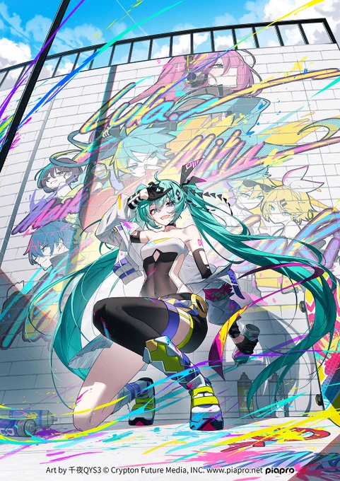 ⌯•ω<⌯ಣMIKU 千夜QYS3 - pixiv