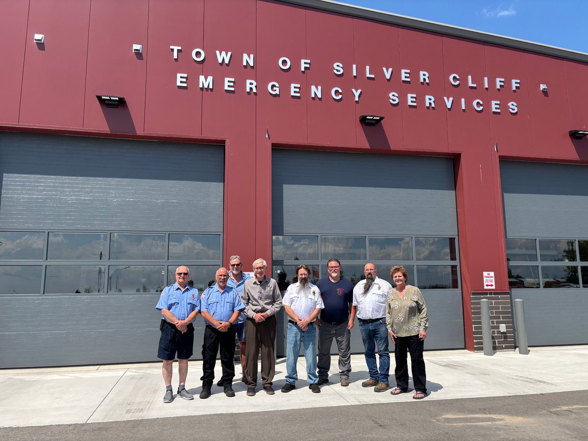 GovEvers's tweet image. After a tornado wiped out the Town of Silver Cliff's fire and EMS station, my administration was proud to provide critical funds to support their efforts to rebuild.
It was great to see this brand-new building that's going to help keep folks and families in rural Wisconsin safe.