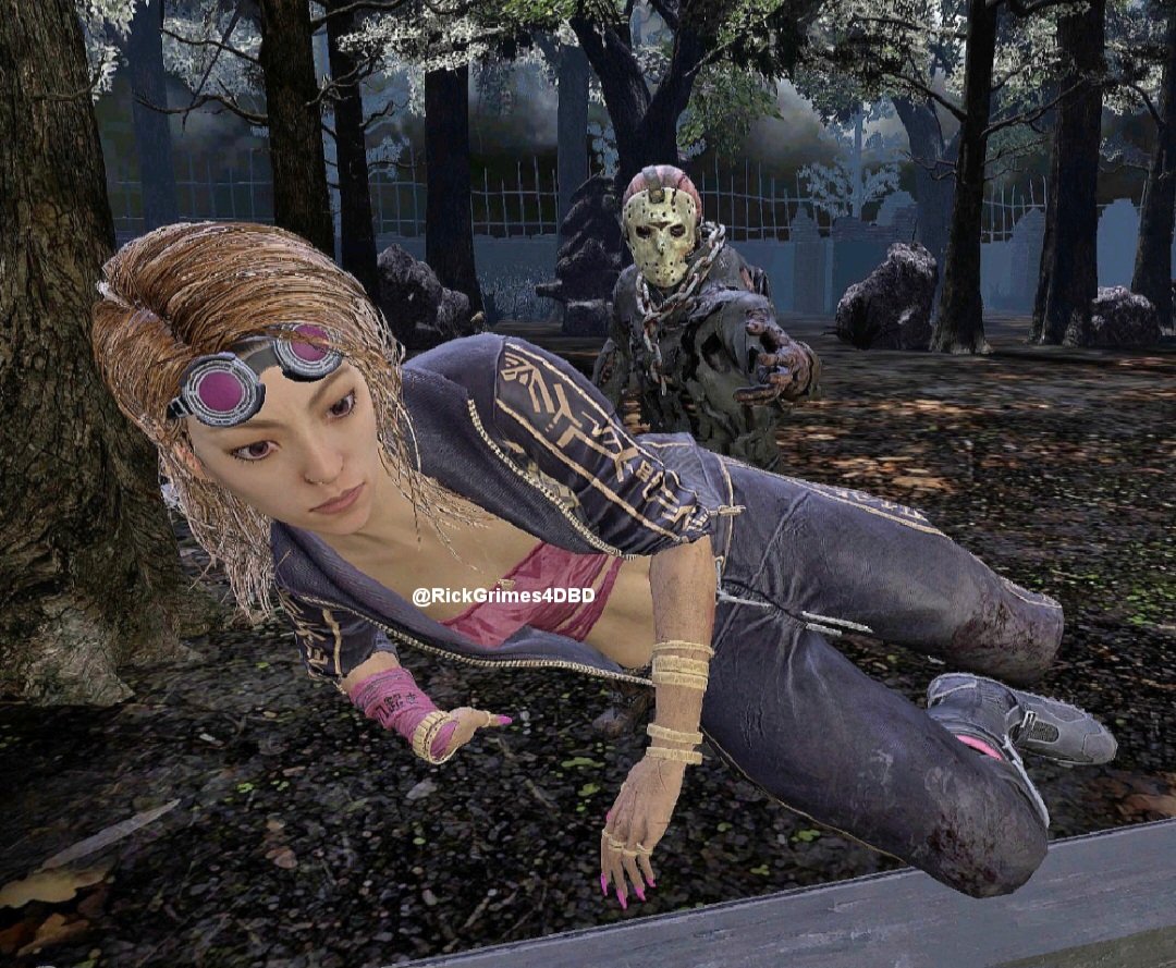 RickGrimes4DBD's tweet image. Hey @JasonUniverse13, Jason looks badass in Dead by Daylight, doesn't he?