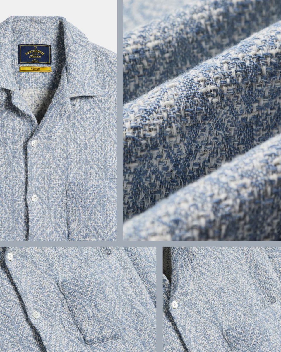 Easygoing but well-considered — the Pascal Shirt from Portuguese Flannel does the job with breathable cotton, a relaxed cut, and just the right amount of texture. Works midweek to weekend without fuss. #Portugueseflannel bit.ly/3E86nyu