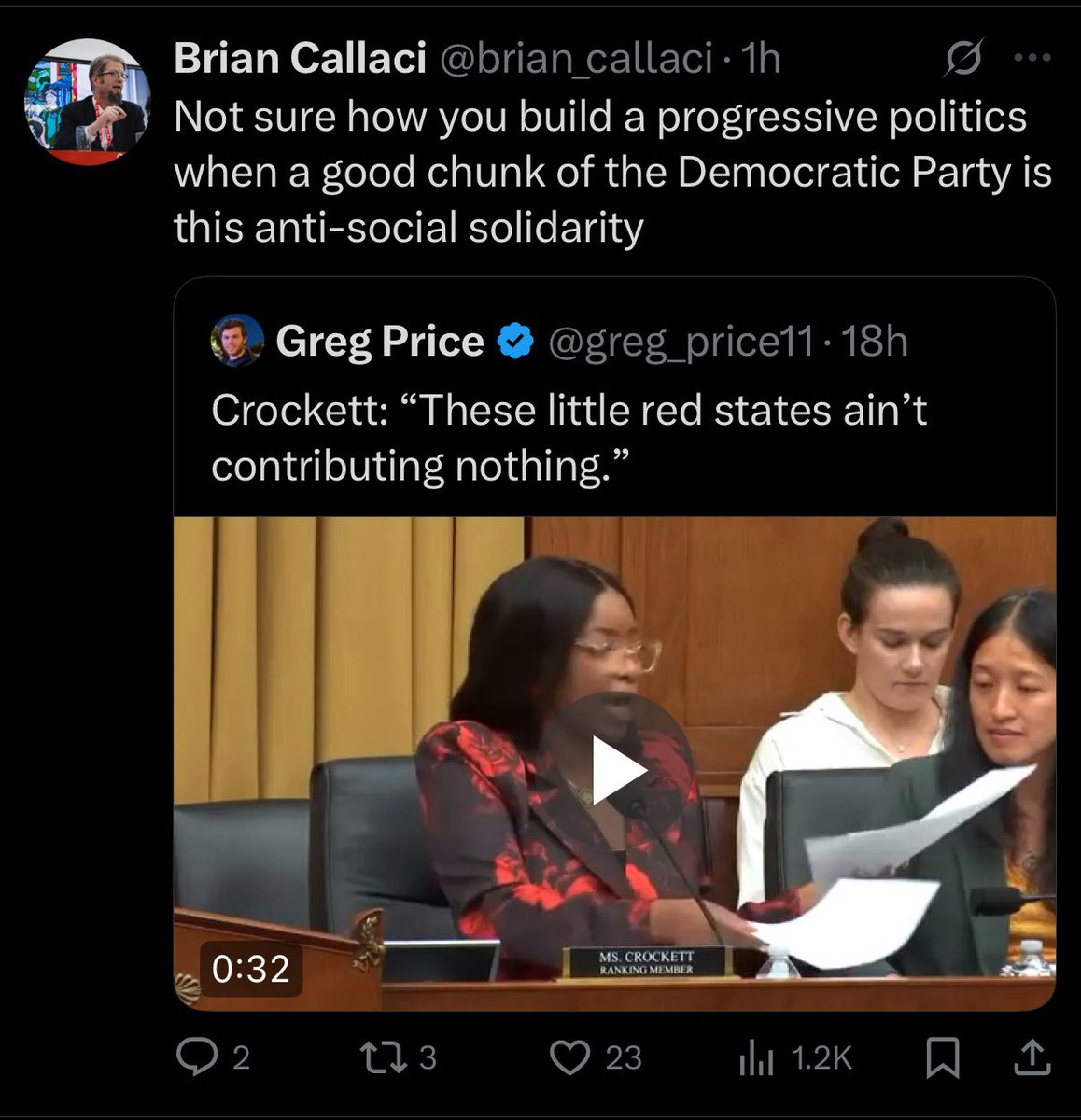 timerube's tweet image. jasmine crockett is annoying but i truly don’t understand how you have the energy to care about this when trump is creating the american gestapo and every republican supports him