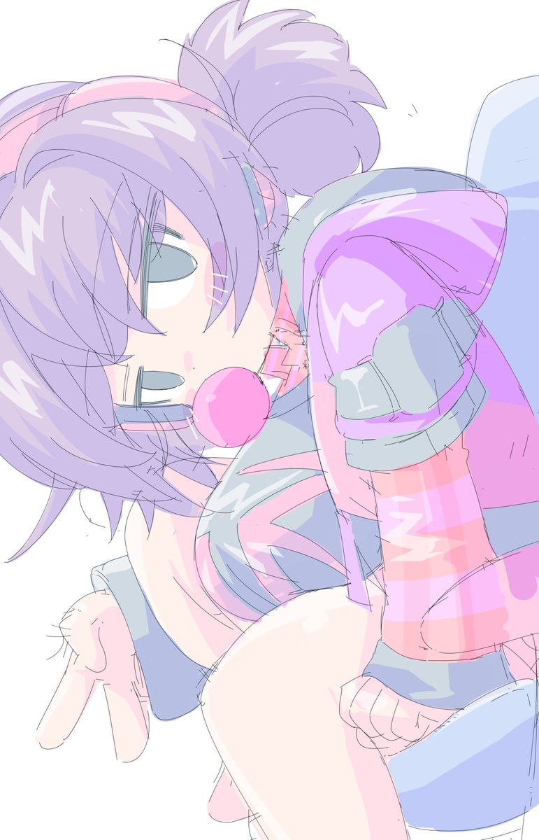 omizo_omizo's tweet image. ねるまえ没らくがきに色つけてねるぐ～