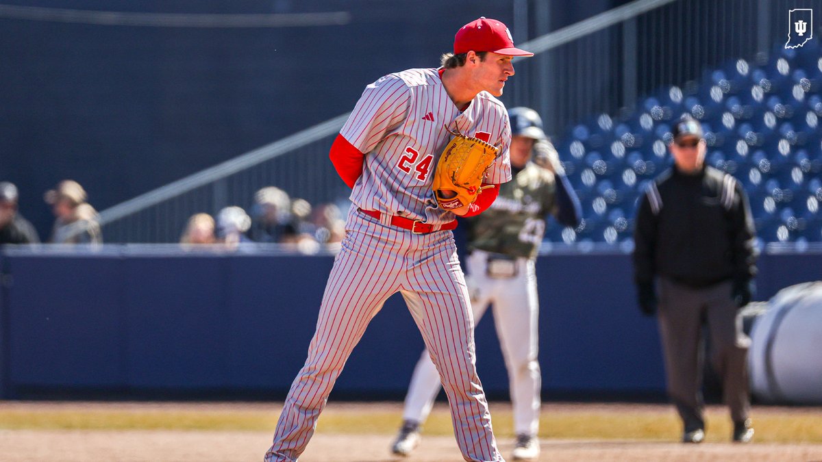 IndianaBase's tweet image. Congrats to our very own @drew_buhr28 on being named a 2025 B1G Distinguished Scholar! 👏
