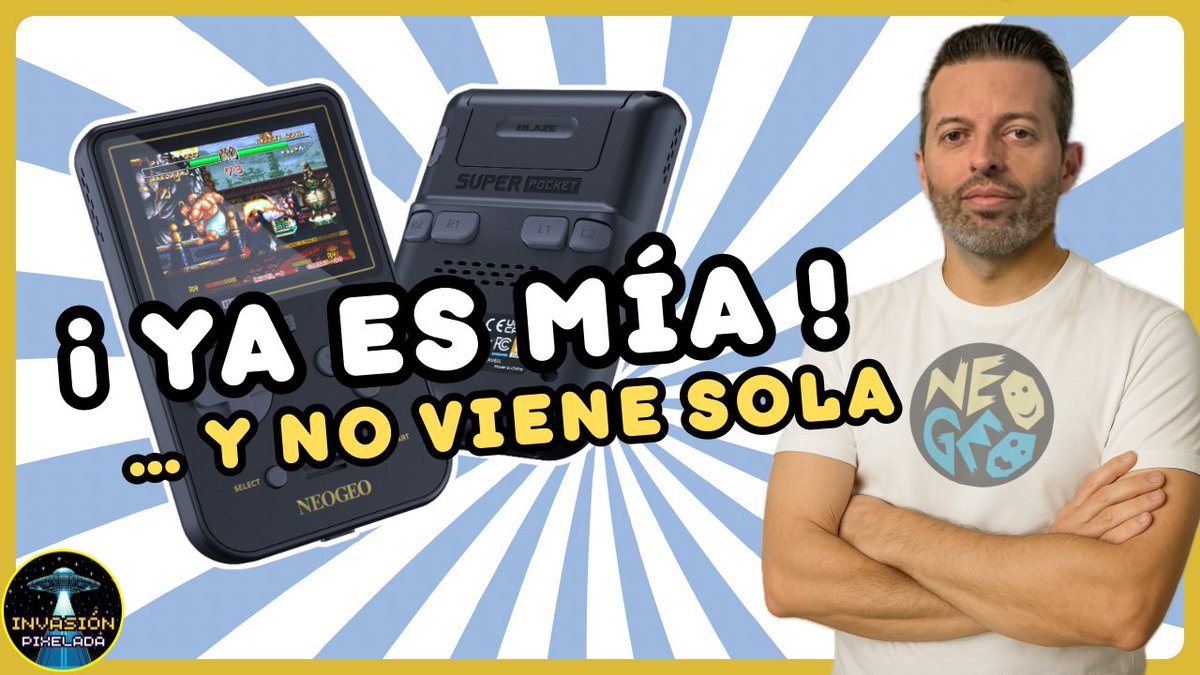 🔥 ¡POR FIN tengo la SUPER POCKET Neo Geo de Evercade! ¿Vale la pena? 

👉🏻 youtu.be/Byd8yKlOLw0?si… 

#neogeo #evercade