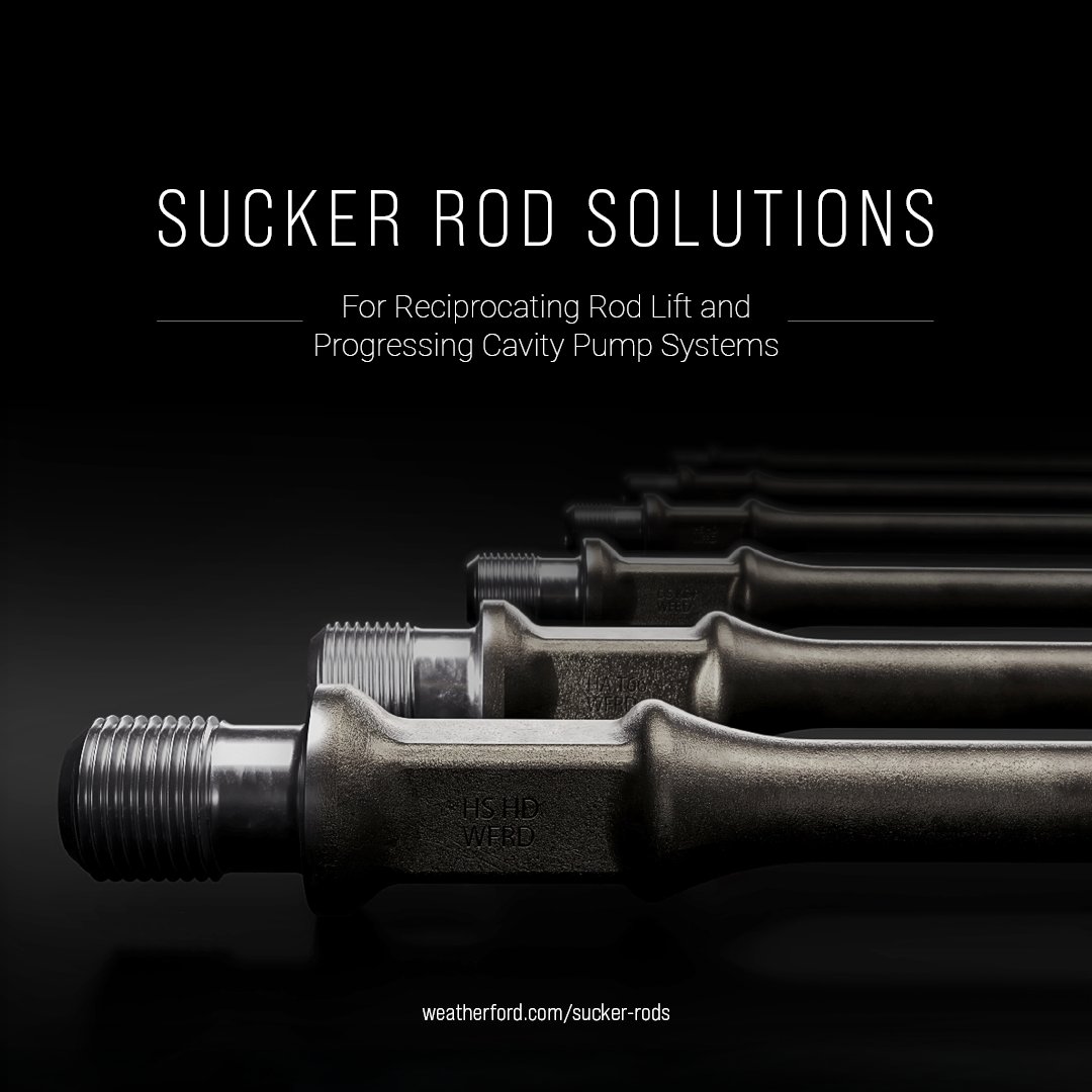 Take production to higher levels of reliability within the industry’s toughest rod lift and PCP applications featuring Weatherford high-strength sucker rods, torque rods, and couplings. Get more uptime and fewer workovers today. Learn more now.weatherford.me/4eDVVML