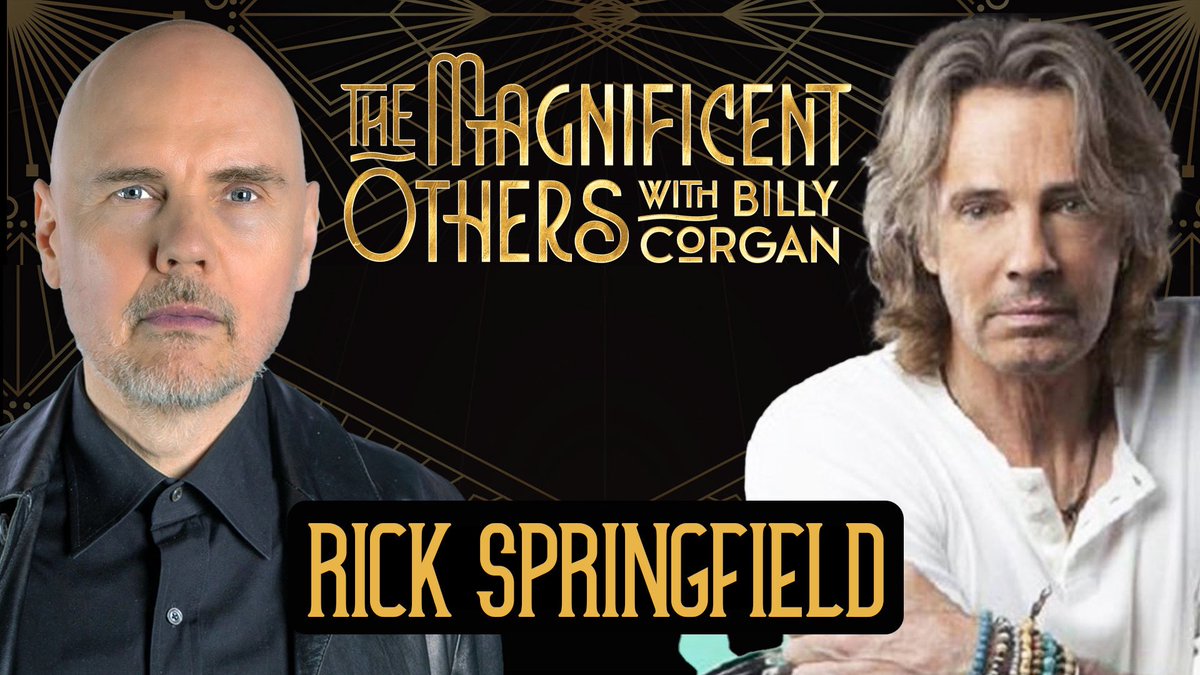 SmashingPumpkin's tweet image. Watch the latest episode of “The Magnificent Others” with this week’s guest Rick Springfield here: youtu.be/TLpBfYfOn78?si…
@rickspringfield @Billy