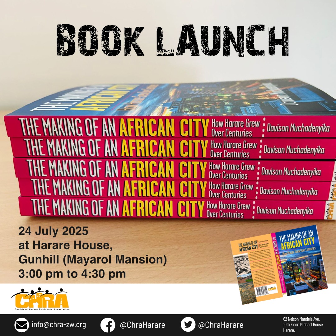 ChraHarare's tweet photo. It's happening!! The Making of An African City book launch https://t.co/SMIUL9b8MC