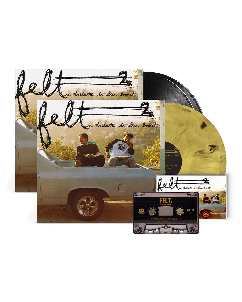 rhymesayers's tweet image. Felt 2: A Tribute To Lisa Bonet is 20!
Limited variant vinyl, standard vinyl, and cassette.
Available for pre-order today on rhymesayers.com