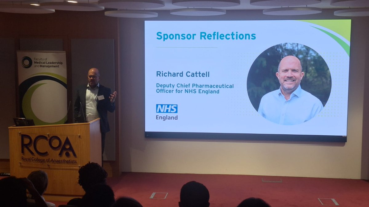 Faculty of Medical Leadership and Management (@fmlm_uk) on Twitter photo “Our talented pharmacist fellows have taken on the year with energy, enthusiasm & inclusivity, & done it with a smile on their face.”
NHSE Deputy Chief Pharmaceutical Officer <a href="/RichardCattell1/">Richard Cattell</a>, sponsor of FMLM's Chief Pharma Officer's Scheme, on this year's cohort. #FMLMCFS2425 “Our talented pharmacist fellows have taken on the year with energy, enthusiasm & inclusivity, & done it with a smile on their face.”
NHSE Deputy Chief Pharmaceutical Officer <a href="/RichardCattell1/">Richard Cattell</a>, sponsor of FMLM's Chief Pharma Officer's Scheme, on this year's cohort. #FMLMCFS2425