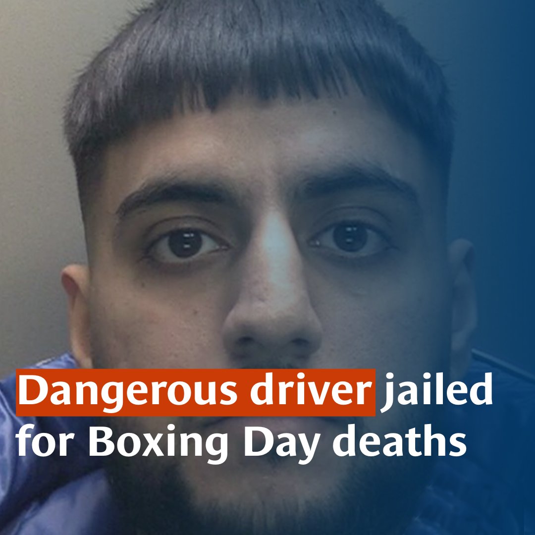 CPSUK's tweet image. Dangerous driver Mohammed Ibrahim has been jailed for 13 years and three months after his BMW careered into another vehicle killing Linda Phillips and her daughter Amanda Riley in Birmingham on Boxing Day.
Read more here: orlo.uk/4GbvB