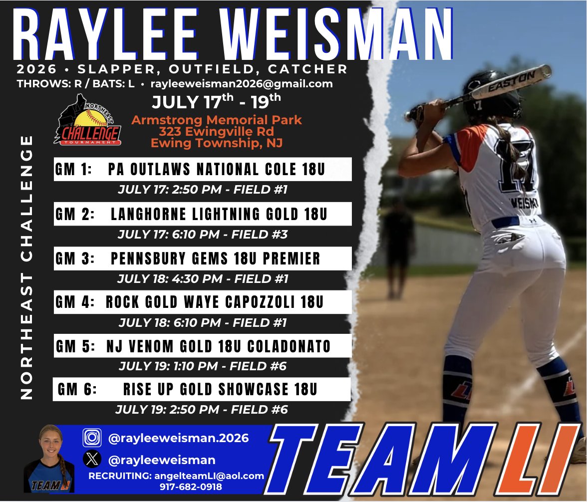 Raylee Weisman_2026 tweet media