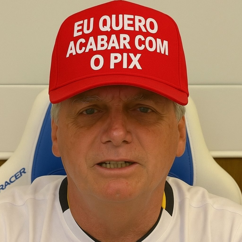 Bolsonaro cara de chibata deixa o povo brasileiro viver em paz.

O PIX É DO BRASIL 
BOLSOTRUMP CONTRA O PIX