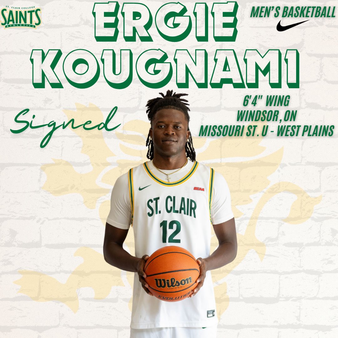 Saints Athletics (@stclairsaints1) on Twitter photo <a href="/stclairsaints1/">Saints Athletics</a> Men’s Basketball are gaining transfer help with additions of 6’6” Guard Brandon Harmon (Milwaukee, WI/Golda Meir) & 6’3” Swing Ergie Kougnami (Windsor, ON/E.J. Lajeunesse) for 2025 saintsathletics.prestosports.com/sports/mbkb/20… <a href="/stclairsaints1/">Saints Athletics</a> Men’s Basketball are gaining transfer help with additions of 6’6” Guard Brandon Harmon (Milwaukee, WI/Golda Meir) & 6’3” Swing Ergie Kougnami (Windsor, ON/E.J. Lajeunesse) for 2025 saintsathletics.prestosports.com/sports/mbkb/20…
