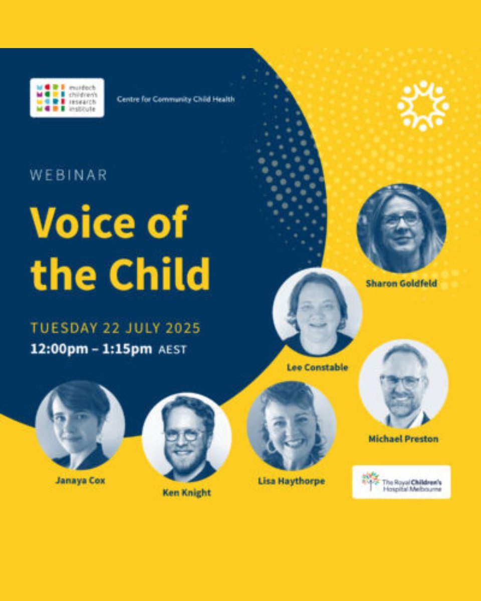 CooneyCenter's tweet image. Cooney Center Executive Director Michael Preston will speak on @MCRI_for_kids&apos;s Voice of the Child Webinar. Register to learn about the Voice of the Child toolkit: a guide to embedding children&apos;s voices in policy and practice. Learn more: bit.ly/40yPo0n