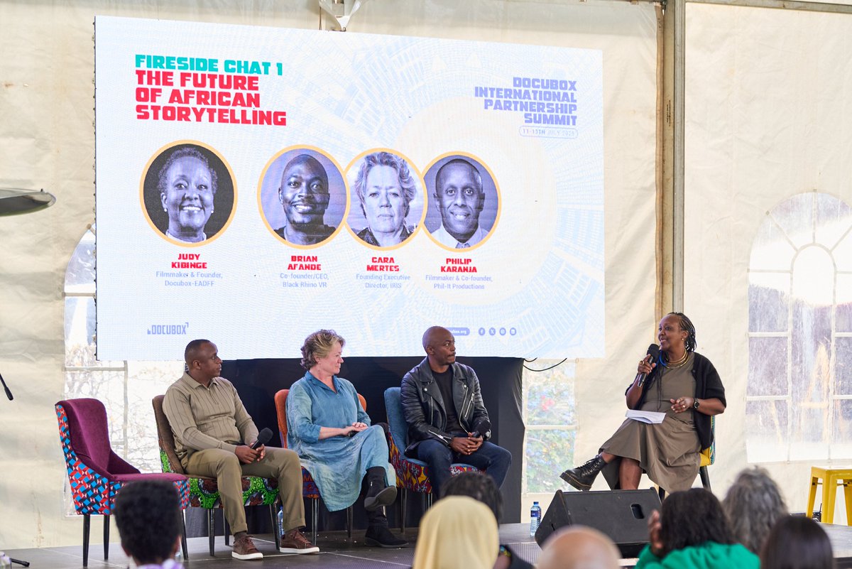UsanifuNews's tweet image. THE FUTURE OF AFRICAN STORYTELLING.
 Docubox is shaping a new era supporting East African storytellers to tell bold, authentic stories. 
PHOTO: @DOCUBOXFilmFund 
#Docubox #AfricanStorytelling #ImpactMedia #EADFF