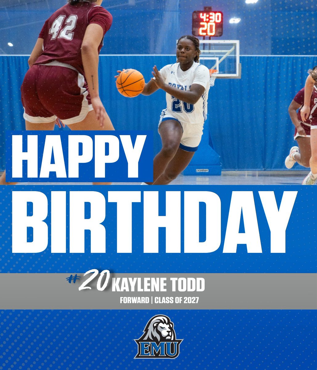 Shouting happy birthday from Harrisonburg to our ever so talented and wonderful Kaylene Todd! We are grateful for all of the ways you share your skills with us from singing to baking to everything in between. Hope your day is as special as you are! 💙🏀🥳❤️